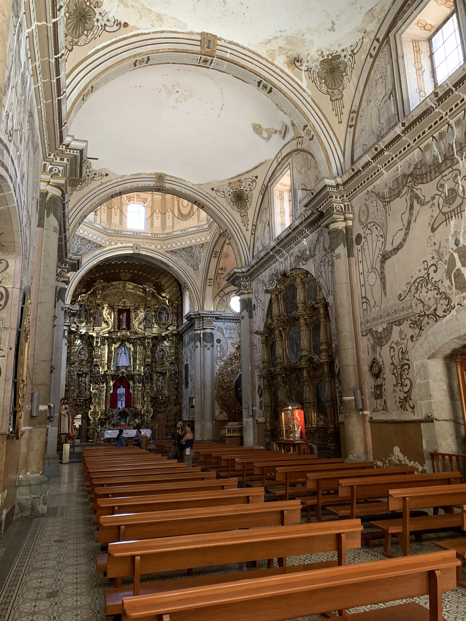 La iglesia San Felipe Neri está en el centro de Oaxaca